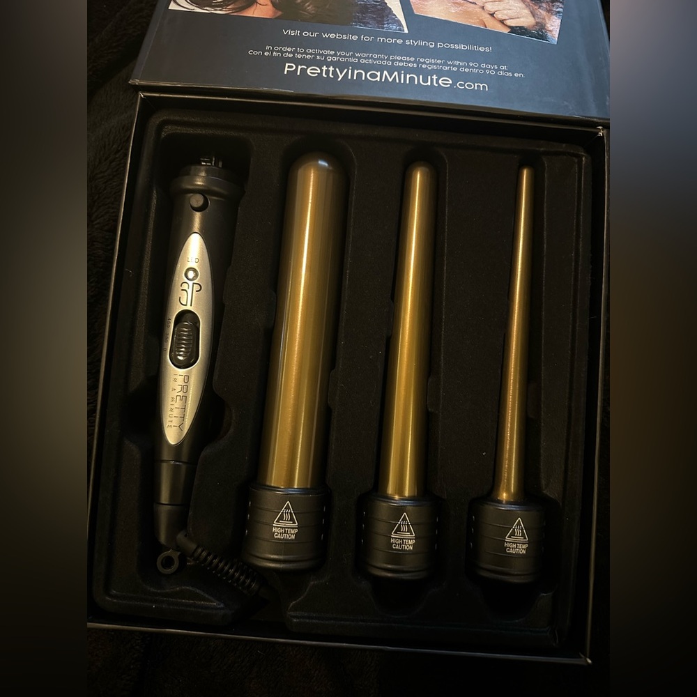 Pretty In A Minute 3-in-1 Wand Curler